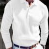 Luxury Casual Quarter-Zip Polo Sweater