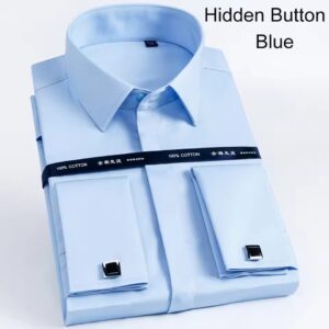 Luxury Mercerized French Cuff Tuxedo Shirt